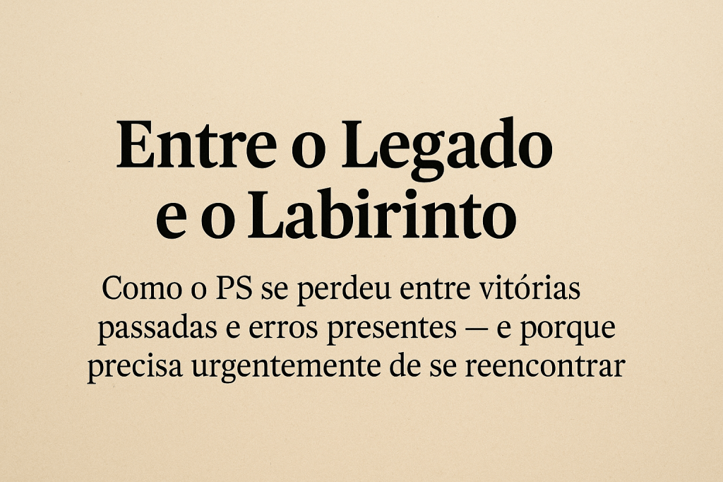 PS: Entre o legado e&nbsp;labirinto