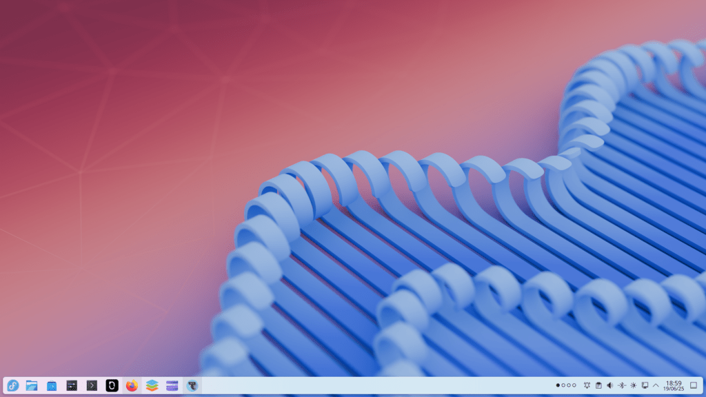 Escolhi o KDE Plasma… e deixei tudo como&nbsp;está