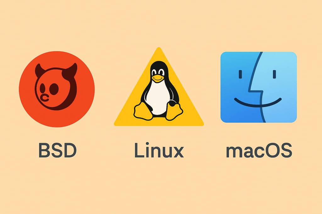 Estabilidade, inovação e poder: BSD, Linux e macOS como três caminhos do&nbsp;Unix