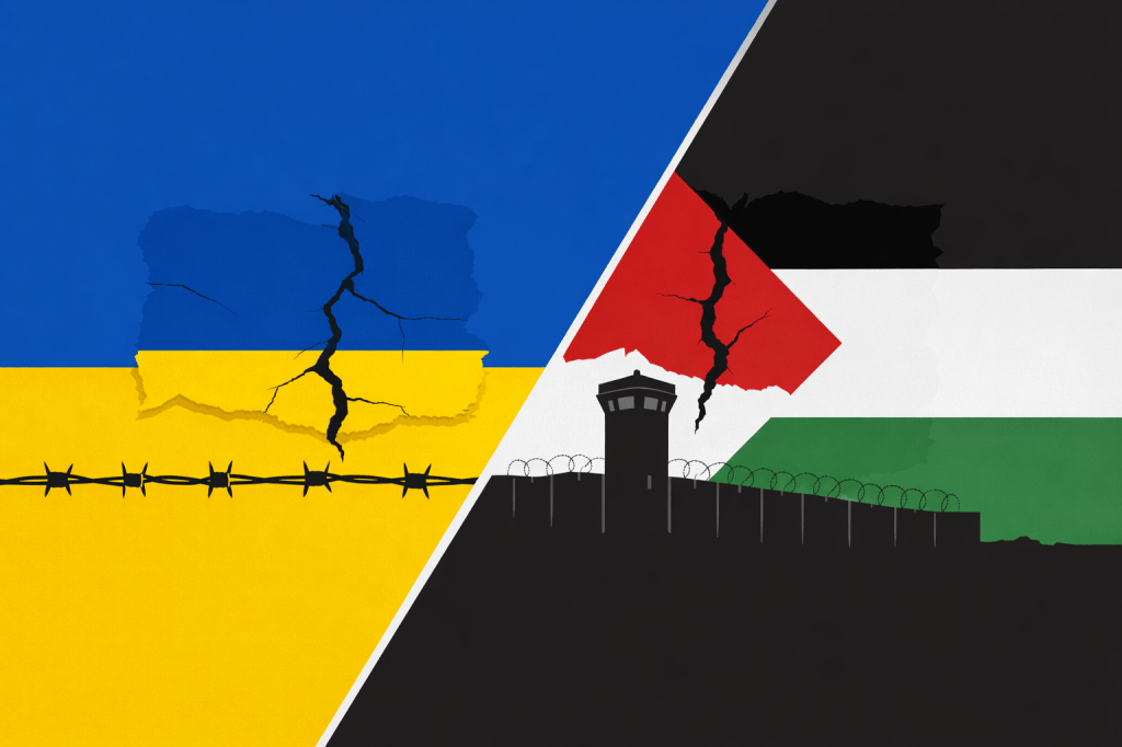 A Ucrânia, a Palestina e a ordem internacional em&nbsp;erosão