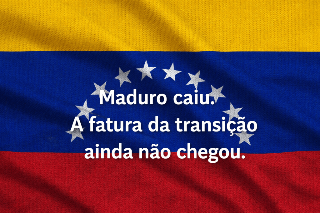 Venezuela: esperança, geopolítica e a fatura que ainda não&nbsp;chegou
